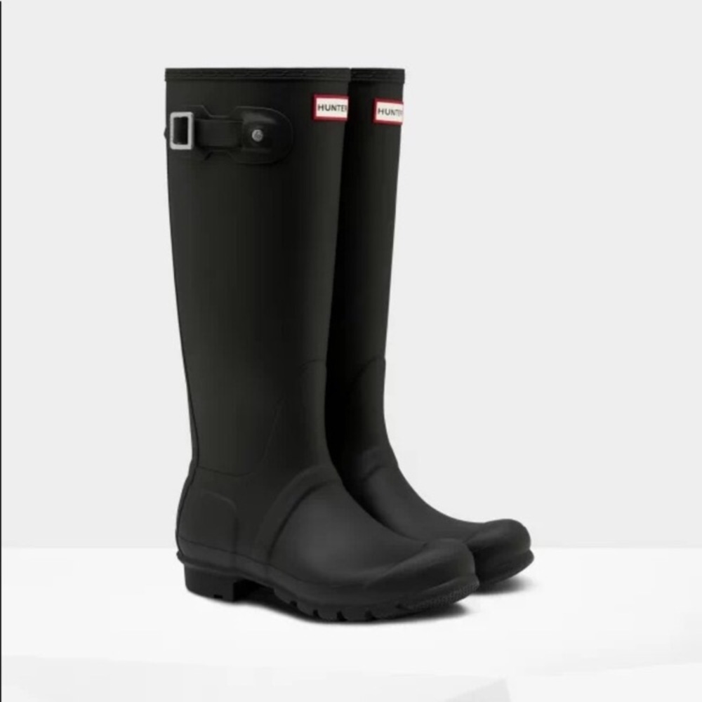 Women’s tall original hunter adjustable rain boots